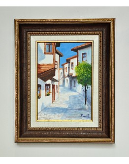 Yağlı Boya Ankara Resimleri 4'lü Set