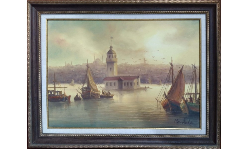 Yağlı Boya İstanbul Resmi